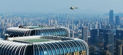 低空飛行の「エアバス」が杭州市で営業開始・中国