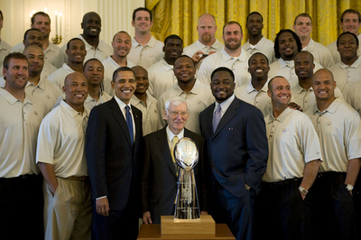 ピッツバーグ・スティーラーズがホワイトハウス訪問