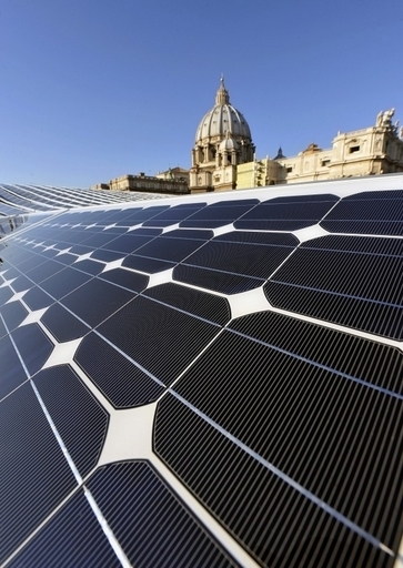 バチカン市国、人口1人あたりの太陽光発電量で世界一 現地紙