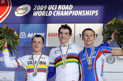 シカール U23ロードで優勝、ロード世界選手権