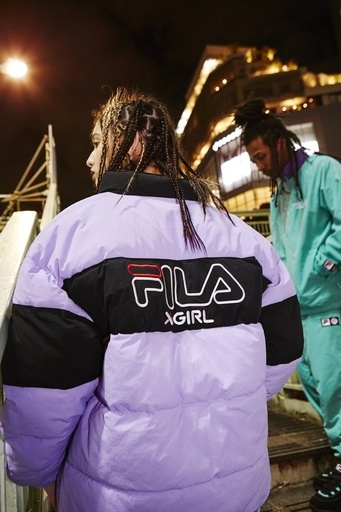 「XLARGE® × X-girl × FILA」レトロスポーティーなコラボ
