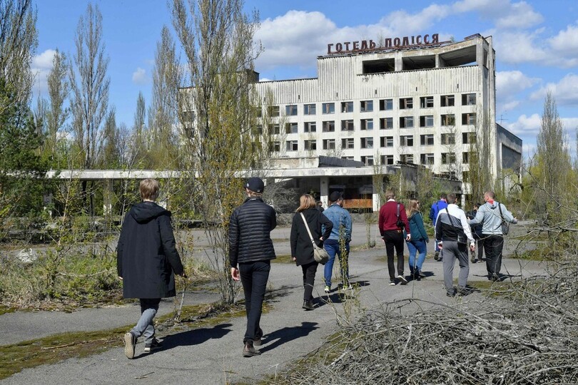 チェルノブイリ原発事故から32年、ツアー人気で訪問者増 ウクライナ