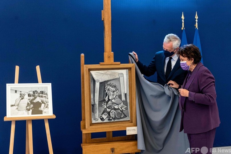 ピカソ作品8点、娘が相続税で納付 フランス