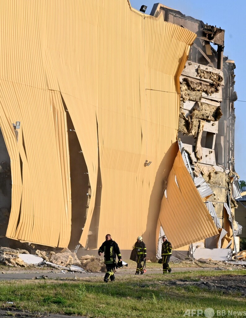 ウクライナ、ロシア無人機58機撃墜 首都への攻撃は過去最大