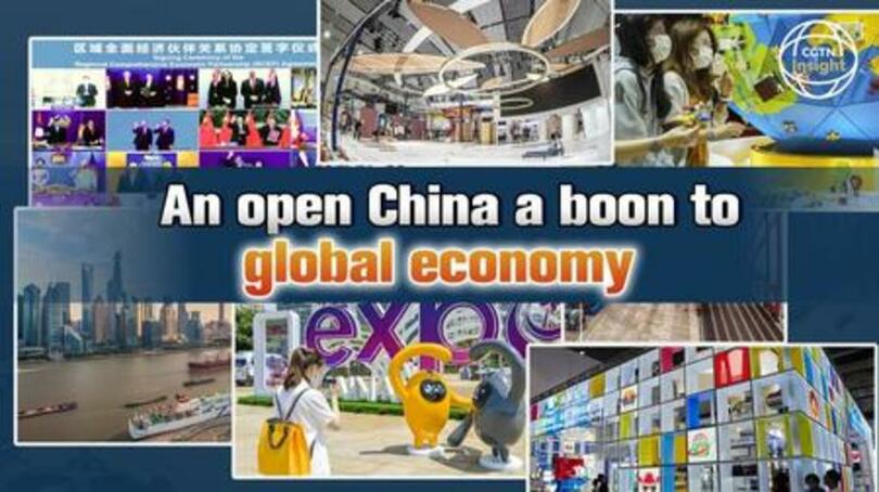 CGTN:開放中国はグローバル経済に恩恵