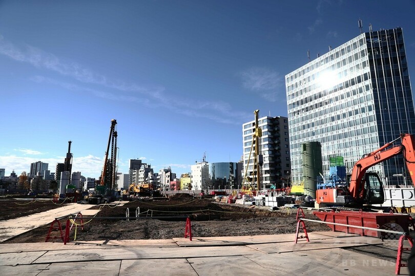 新国立競技場予定地で起工式、1年以上遅れて建設開始