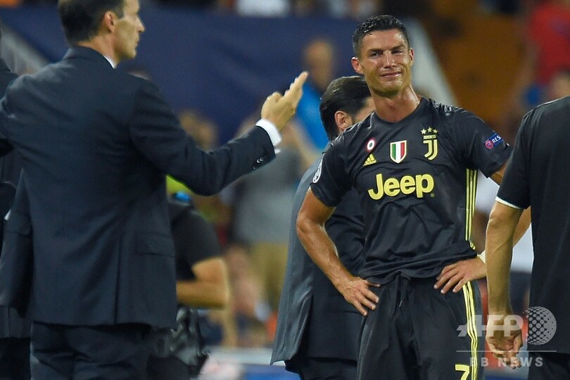 ユベントス、ロナウドがまさかの一発退場もCL初戦に勝利