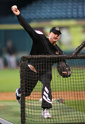 ロジャー・クレメンス アストロズ主催のキャンプに参加 写真5枚 国際