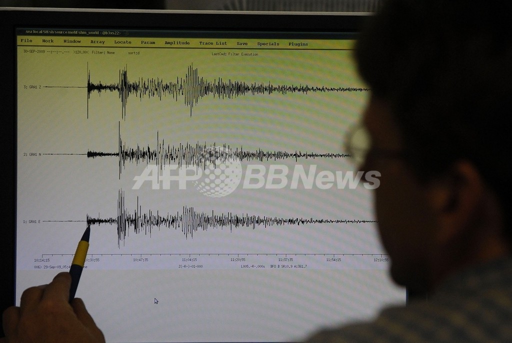 大地震が地球の裏側の断層に影響、地震予知に期待 大地震が地球の裏側の断層に影響、地震予知に期待