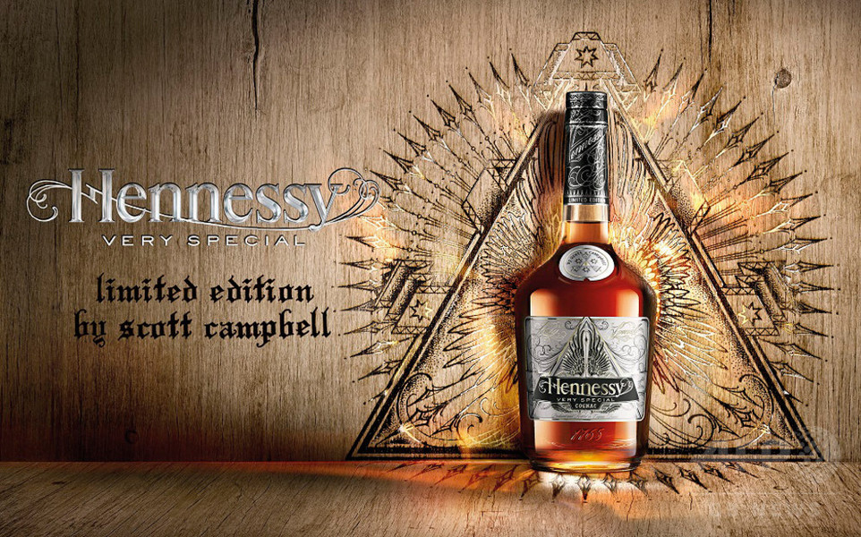 タトゥーを纏った「ヘネシー V.S」、数量限定発売