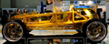 チリのサンティアゴ（Santiago）で開催の独製品展示会ExpoAlemania 2008に登場した、リンスピード（Rinspeed）社の世界初スケルトン自動車「eXasis」（2008年9月25日撮影）。(c)AFP/Martin BERNETTI