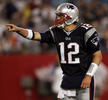 選手へ指示を出すペイトリオッツのQBトム・ブレディー（%%Tom Brady%%）。(c)AFP/Getty Images Elsa