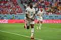 サッカーW杯カタール大会、グループH、韓国対ガーナ。ゴールを喜ぶガーナのモハメド・クドゥス（2022年11月28日撮影）。(c)JUNG Yeon-je / AFP