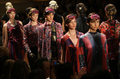 ブラジル・サンパウロで開催中のサンパウロ ファッションウィーク（Sao Paulo Fashion Week）で発表されたヘルコビッチ・ アレキサンドレ（HERCHCOVITCH;ALEXANDRE）09/10秋冬コレクション（2009年1月19日撮影）。（c）AFP/Nelson Almeida