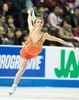 13-14フィギュアスケートGPシリーズ開幕戦スケート・アメリカ（Skate America 2013）、女子シングル・フリースケーティング（FS）。演技に臨むアシュリー・ワグナー（Ashley Wagner、2013年10月20日撮影）。(c)AFP/Geoff ROBINS