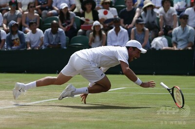 錦織 芝で良い結果が残せていない ウィンブルドン3回戦敗退 写真14枚 ファッション ニュースならmode Press Powered By Afpbb News