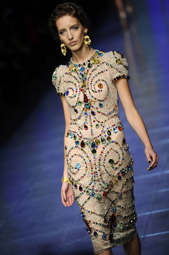 ＜12年春夏ミラノコレクション＞ドルチェ＆ガッバーナ