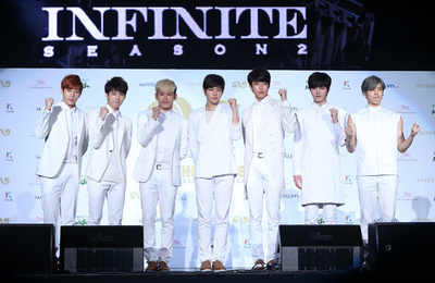 INFINITE、セカンドアルバム発売記念イベントを開催