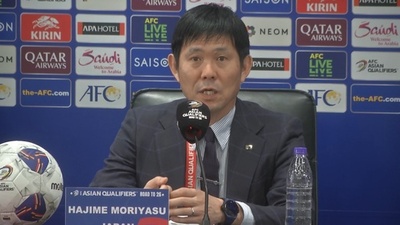 サッカー日本代表の森保監督「中国は前回と全く違う手ごわいチーム」