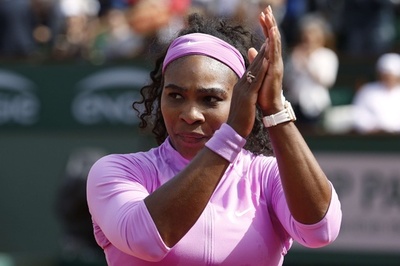 セレーナ、3試合連続の逆転に「プロとは言えない」 全仏オープン