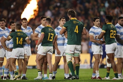 南アがアルゼンチンの追撃振り切る ラグビーチャンピオンシップ