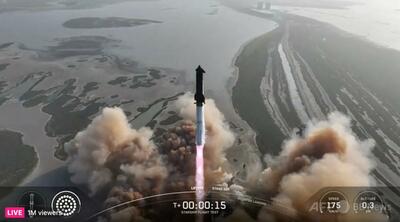 スペースX試作ロケット、宇宙空間到達も最後は爆発