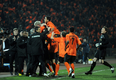 シャフタール・ドネツク ホームでマルセイユに快勝