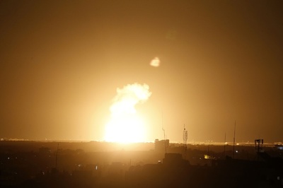 イスラエル、ハマス標的にガザ攻撃 ロケット弾発射に報復