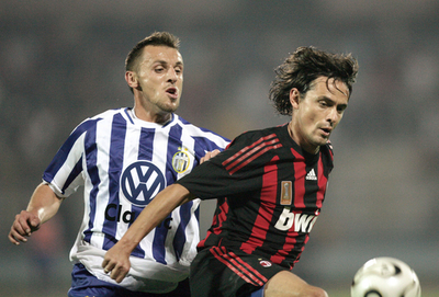 ミラン 親善試合でKFティラナに敗れる