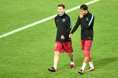 メッシとネイマール、クラブW杯決勝で先発復帰