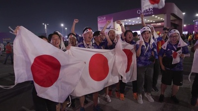 動画:スペイン撃破した日本、決勝T進出! 現地サポーターも歓喜 カタールW杯