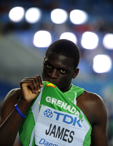 キラニ・ジェームスが男子400メートル制す、世界陸上