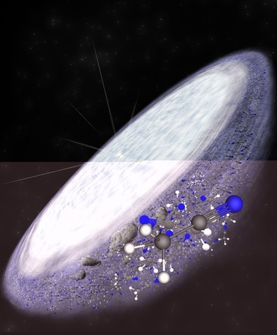 原始惑星系円盤の外縁で複雑な有機物を検出