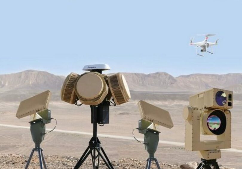 イスラエル・ラファエル社のドローンドーム（ラファエル社提供）(c)news1