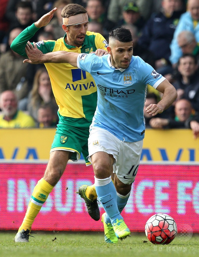 マンCがノリッジとスコアレスドロー、優勝争いから後退