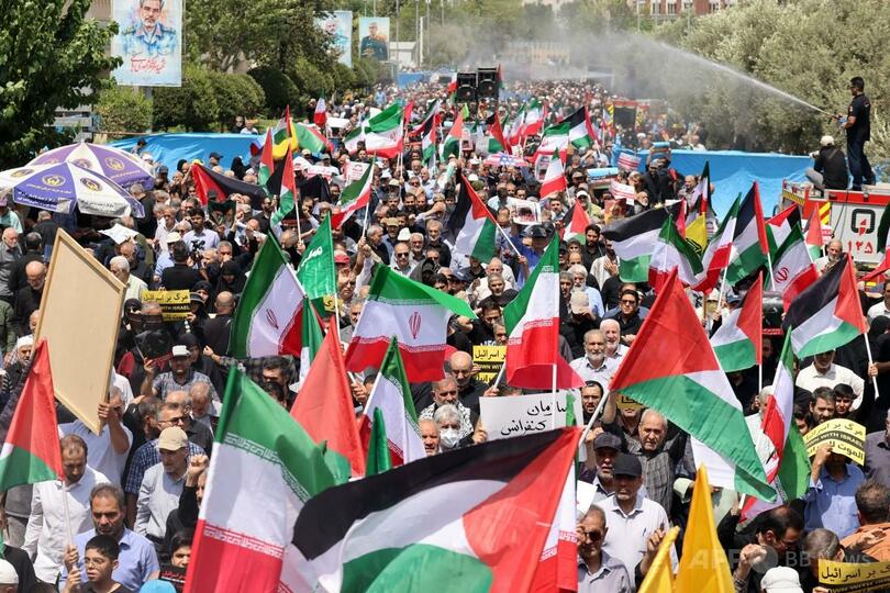 イラン、パレスチナの「自決権」確保への取り組みを支持