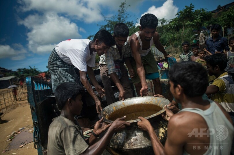 バングラ、ロヒンギャ難民80万人超収容の巨大キャンプ建設へ