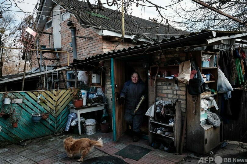 ロシアの進軍阻むため水浸しになった村、忍耐の限界に ウクライナ