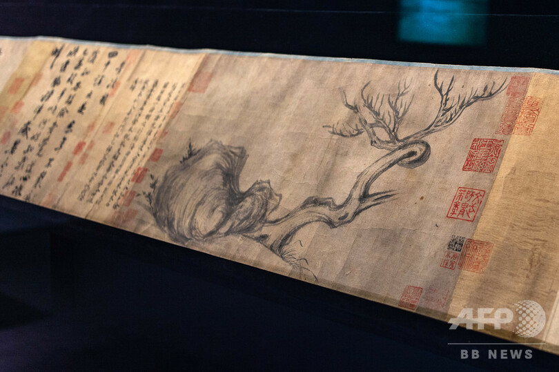 中国宋代の文学者の水墨画 約68億円で落札