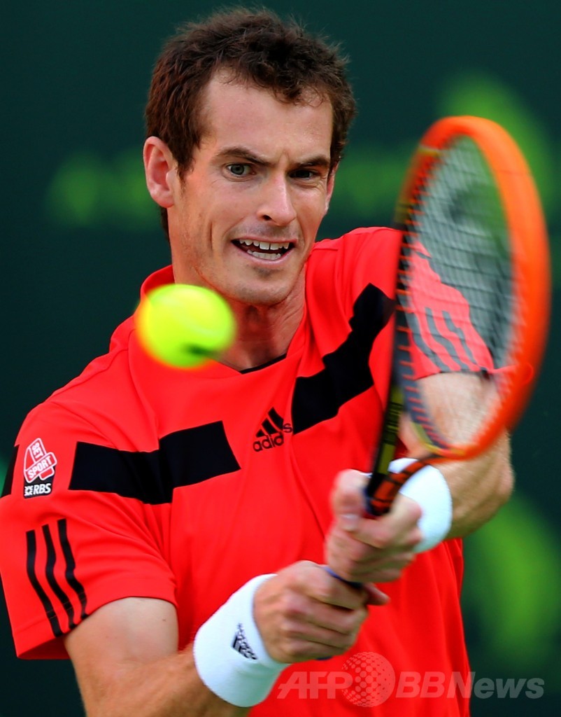 マレーがツアー復帰初戦で快勝、エクソンモービル・オープン 写真5枚 国際ニュース：AFPBB News