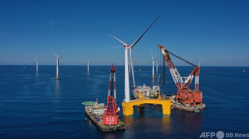 中国国内初の100万キロワット級の洋上風力発電所が誕生