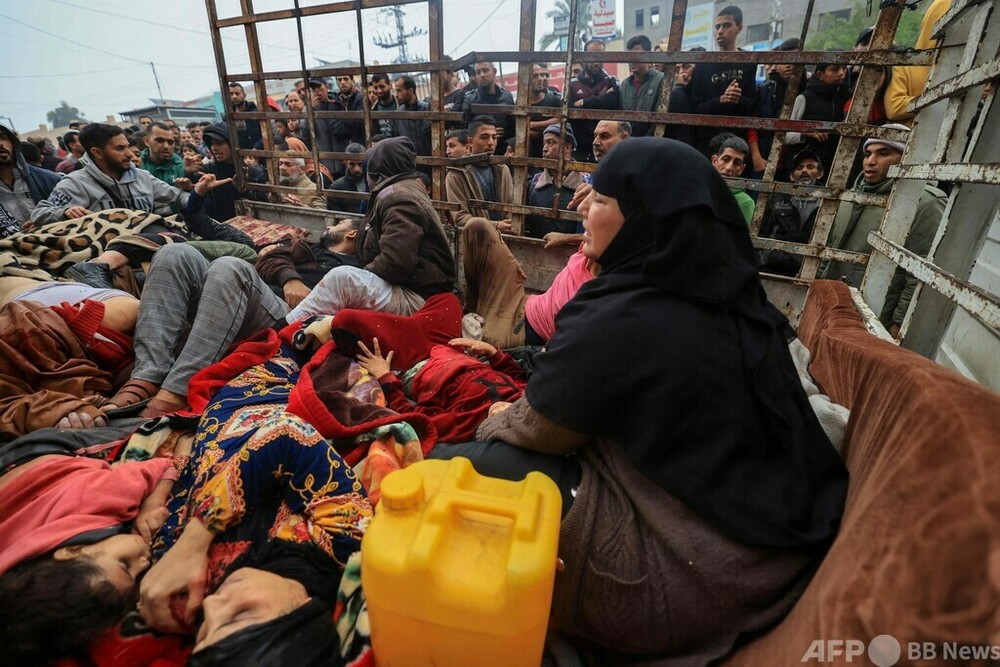 カタール首長、国際社会の「恥ずべき」不作為を非難 ガザ衝突めぐり