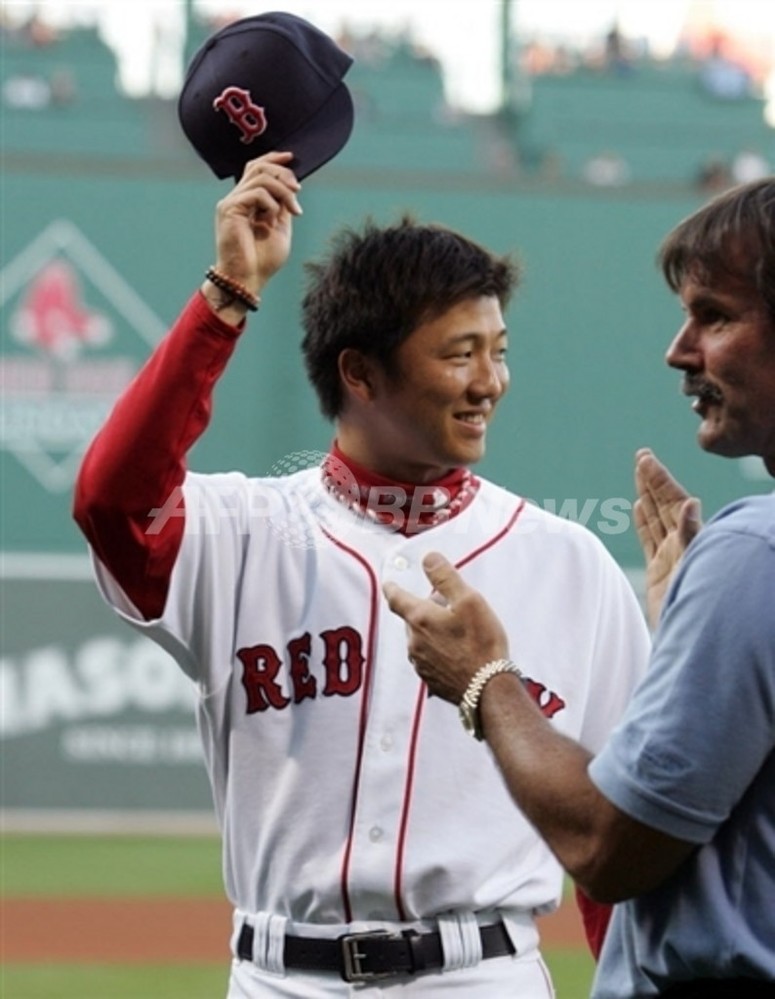 MLB.岡島秀樹 ボストンレッドソックス スパイク…MIZUNO MLB.岡島秀樹