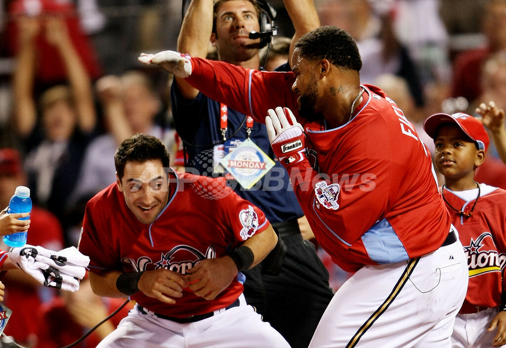 プリンス・フィルダーが本塁打競争を制す、第80回MLBオールスター 写真