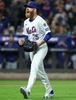 24MLB、ナ・リーグ優勝決定シリーズ（7回戦制）、ニューヨーク・メッツ対ロサンゼルス・ドジャース。4回に満塁のピンチを抑えてガッツポーズを見せるニューヨーク・メッツのリード・ギャレット（2024年10月18日撮影）。(c)Al Bello/Getty Images/AFP