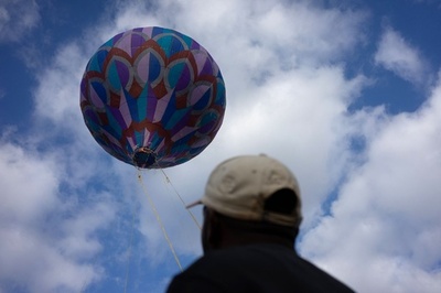 母の日に感謝を込めて熱気球 ブラジル