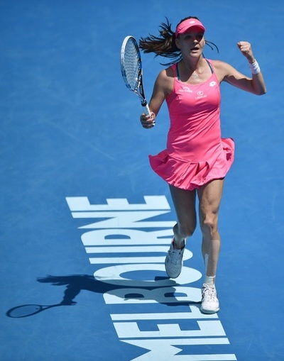 ラドワンスカがベスト4、準決勝でセレーナと対戦へ 全豪OP