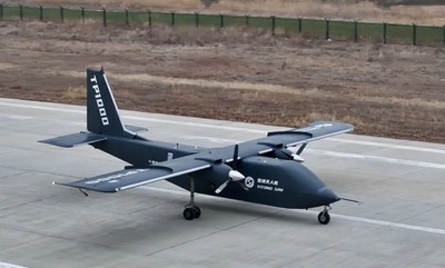 中国初の1トン級大型無人輸送機が初飛行に成功