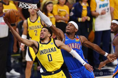 サンダーがペイサーズ撃破 2勝2敗でシリーズは再びタイに