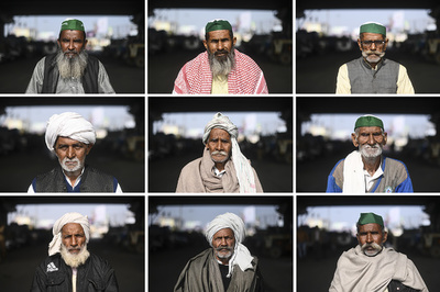 「大企業を利するだけ」 農業改革抗議デモ、闘い続ける農民ら インド